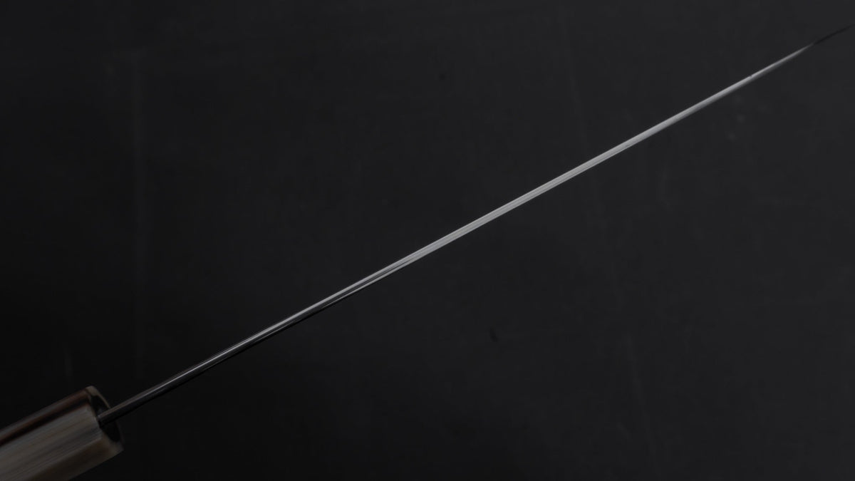 Hitohira Shiraki Yohei Blue #1 Mizu-Honyaki Limited Gyuto 240mm Taihei Ebony Handle (#1) | HITOHIRA