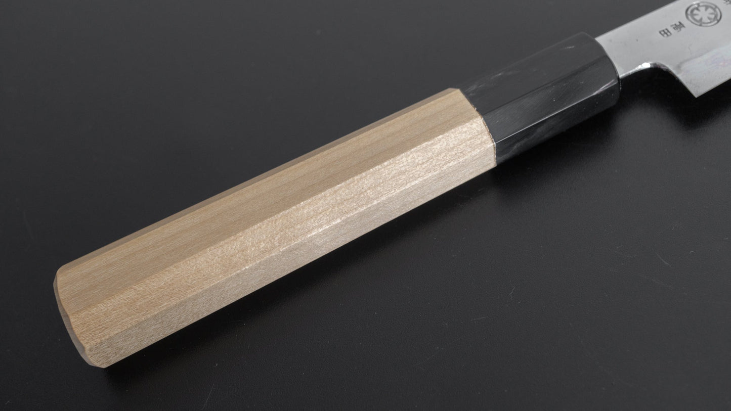 Takada no Hamono Blue #2 Suiboku Petty 135mm Ho Wood Handle - HITOHIRA