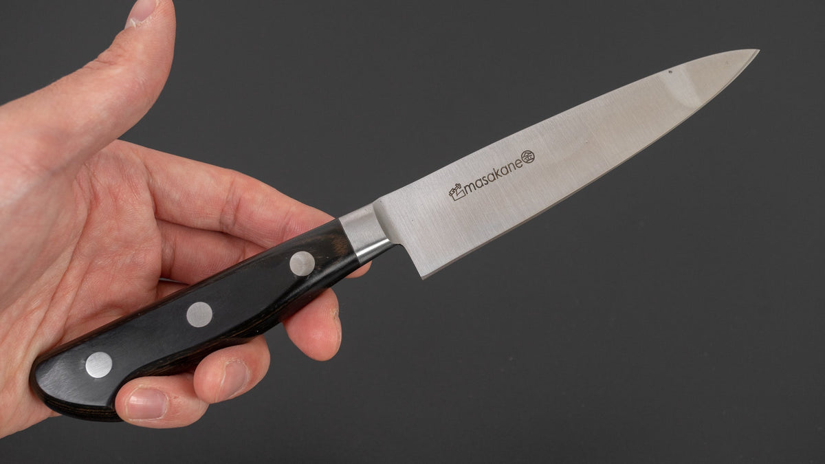 Masakane Vintage SK Petty 120mm Pakka Handle | HITOHIRA