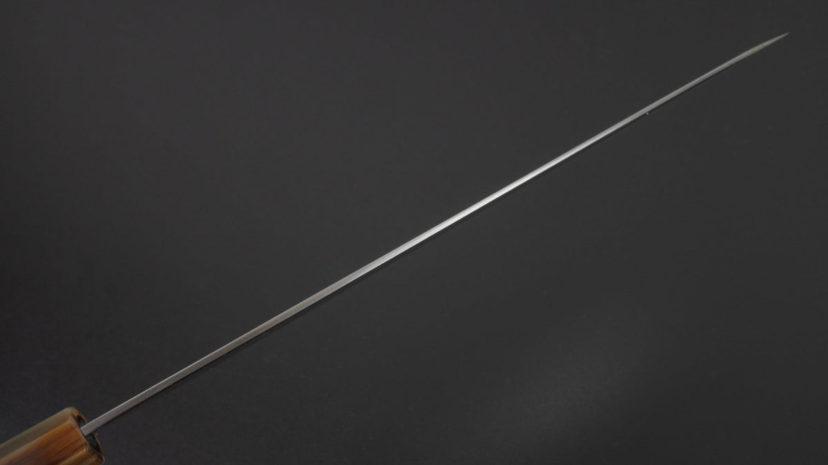 Hitohira Kikuchiyo Kyuzo Honyaki White #3 Gyuto 240mm Taihei Ebony Handle (Saya) | HITOHIRA