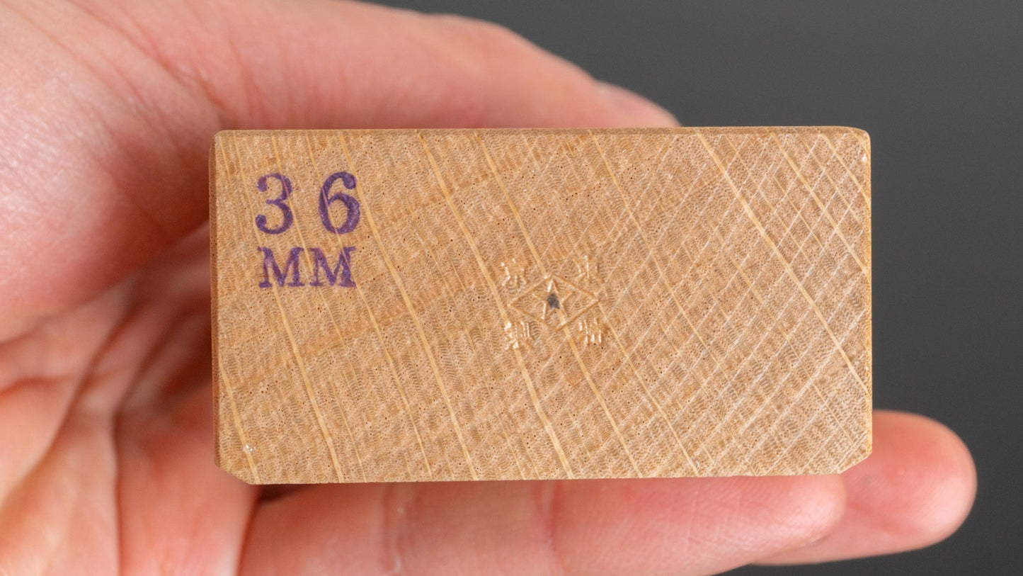 Morihei Kunihide White #1 Mame Kanna 36mm - HITOHIRA