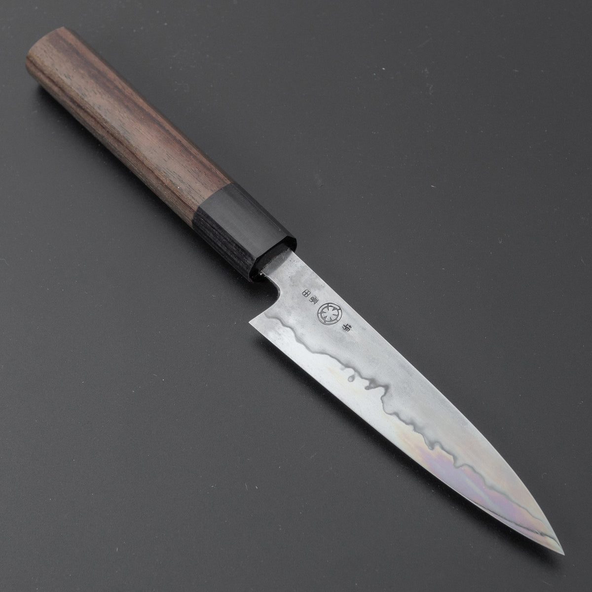 Takada no Hamono Blue #1 Suiboku Petty 135mm Rosewood Handle - HITOHIRA