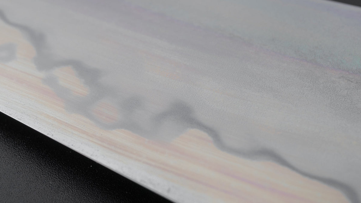 Takada no Hamono Blue #1 Suiboku Gyuto 210mm Rosewood Handle - HITOHIRA