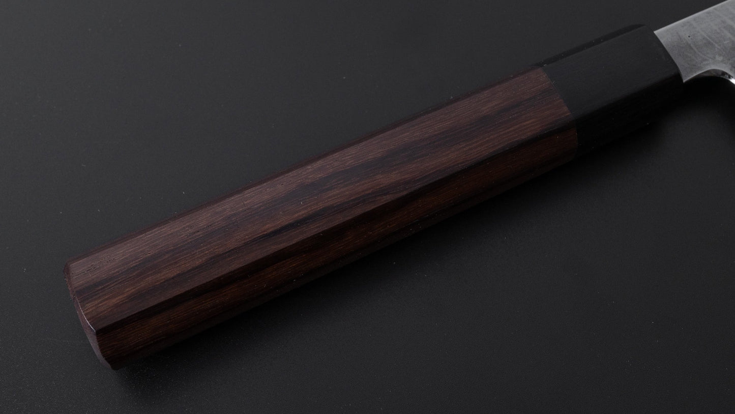 Takada no Hamono Blue #1 Suiboku Gyuto 240mm Rosewood Handle - HITOHIRA