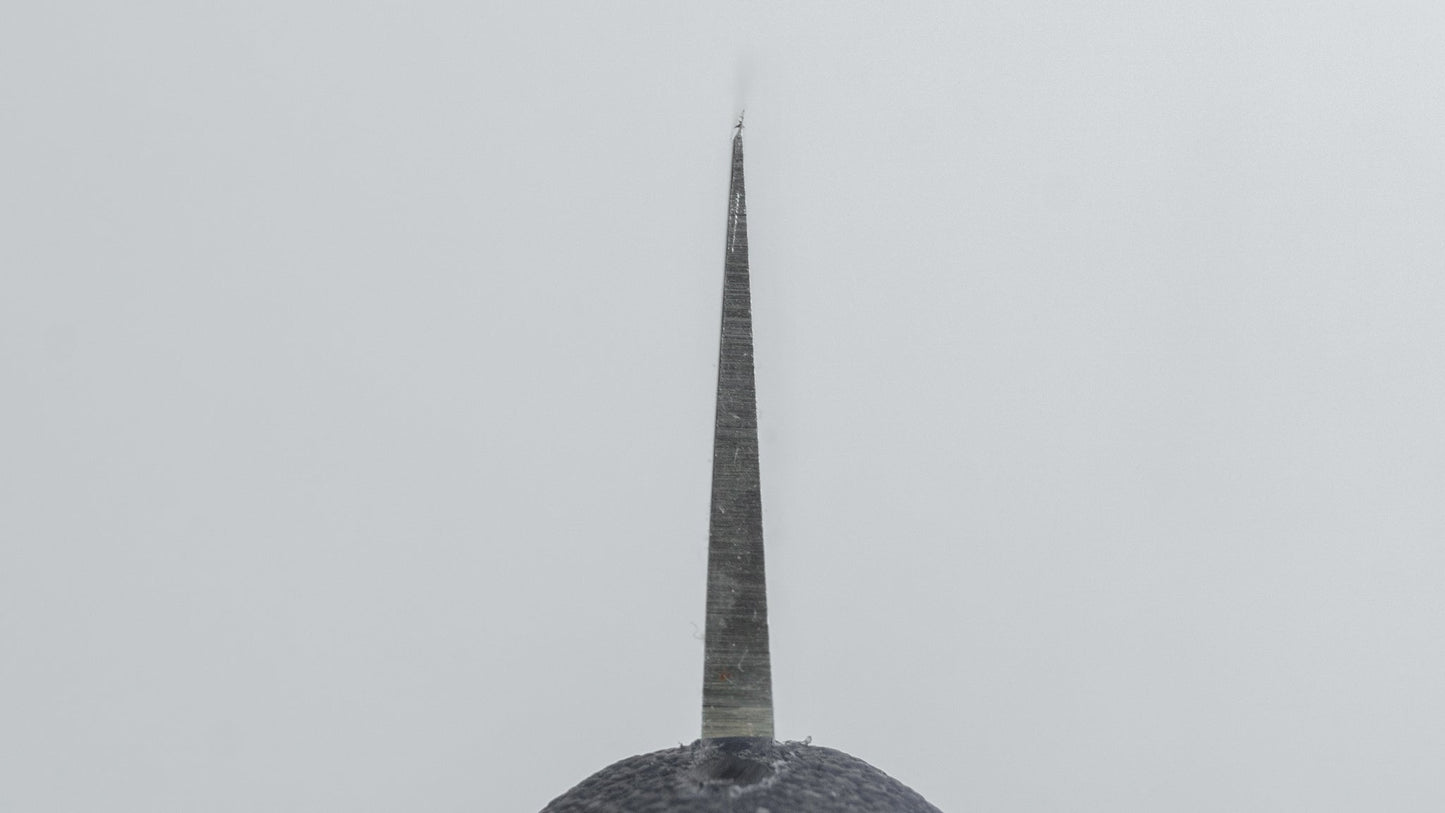 Kanehide Bessaku Stainless Honesuki Kaku 150mm Elastomer Handle (T) - HITOHIRA