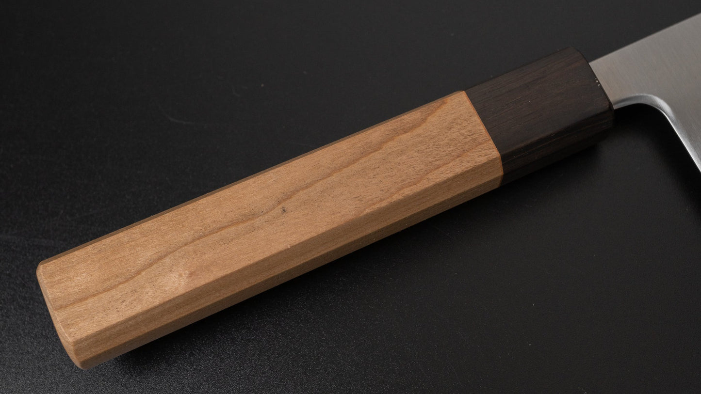 Hitohira Futana SB Migaki Santoku 170mm Cherry Wood Handle | HITOHIRA
