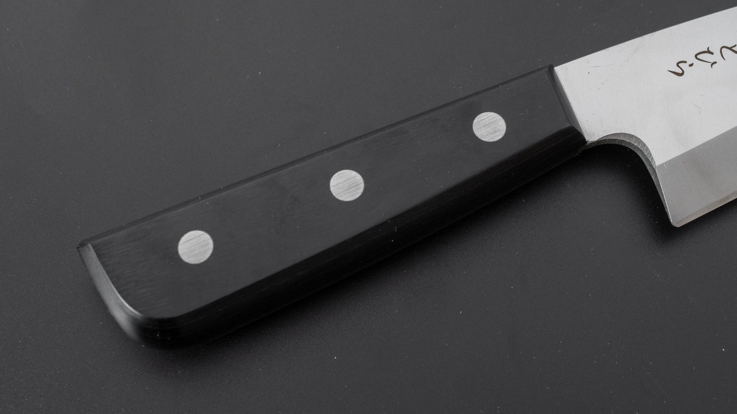 Hitohira Hiragana Deba 120mm Pakka Handle (No Bolster) - HITOHIRA