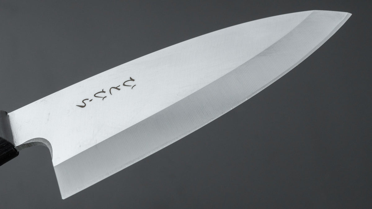 Hitohira Hiragana Deba 150mm Pakka Handle (No Bolster) - HITOHIRA