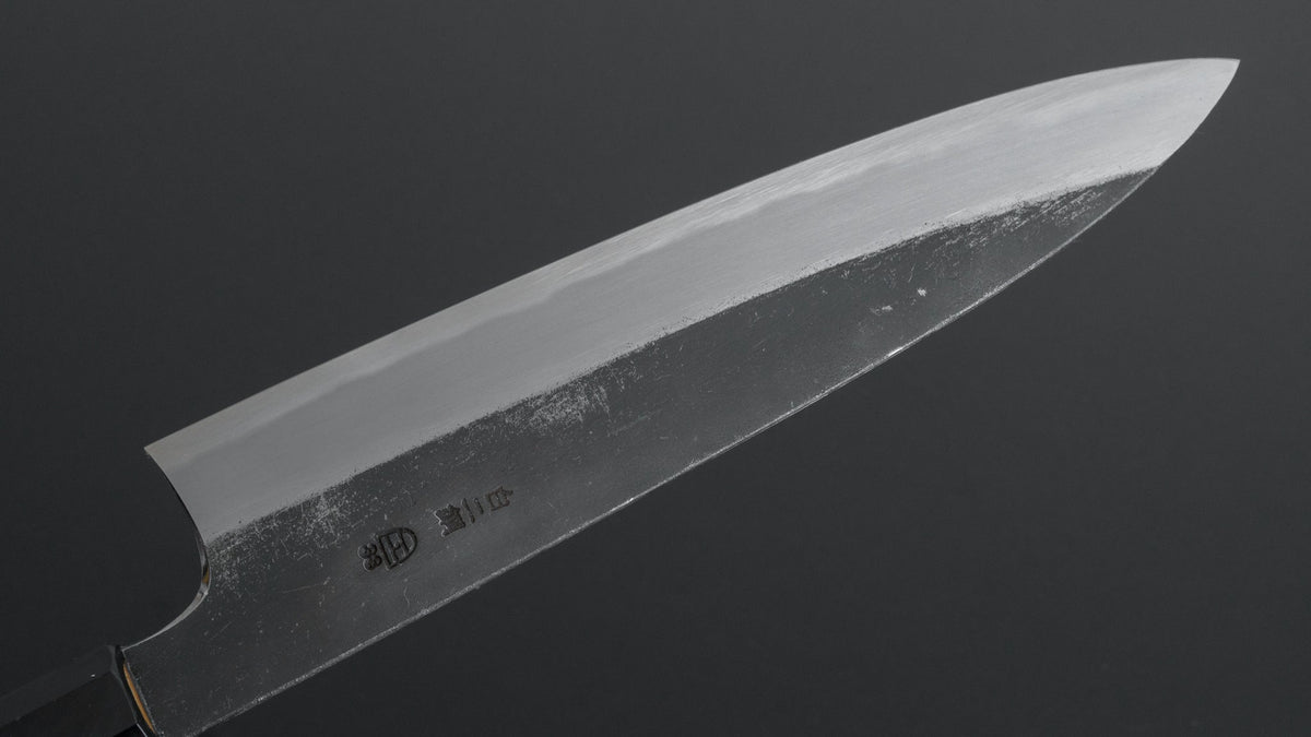 Hitohira Togashi White #2 Kurouchi Gyuto 210mm Ho Wood Handle - HITOHIRA