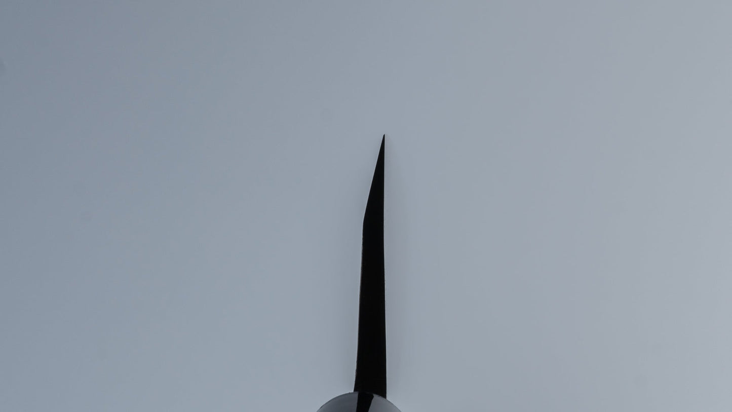 Mumei White #2 Kurouchi Shakekiri 180mm Poplar Handle | HITOHIRA