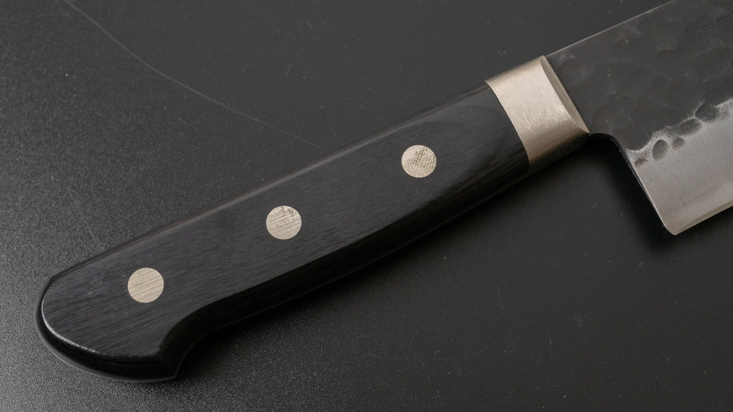 Hitohira Futana SB Kuro Tsuchime Kiritsuke Gyuto 210mm Pakka Handle | HITOHIRA