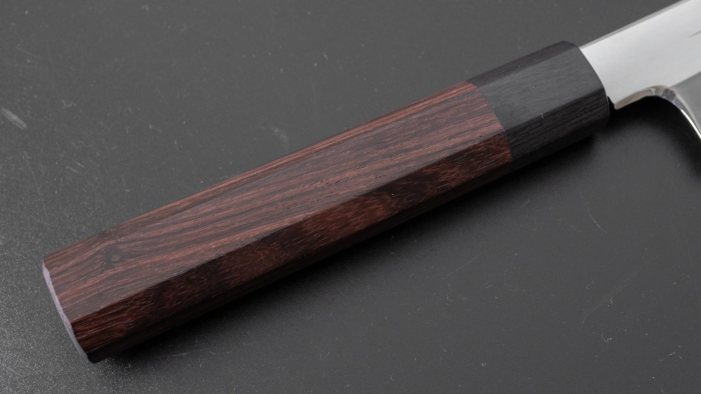 Tadokoro White #2 Kiritsuke Gyuto 210mm Rosewood Handle (Mirror Polished/ Limitedly Discounted) | HITOHIRA