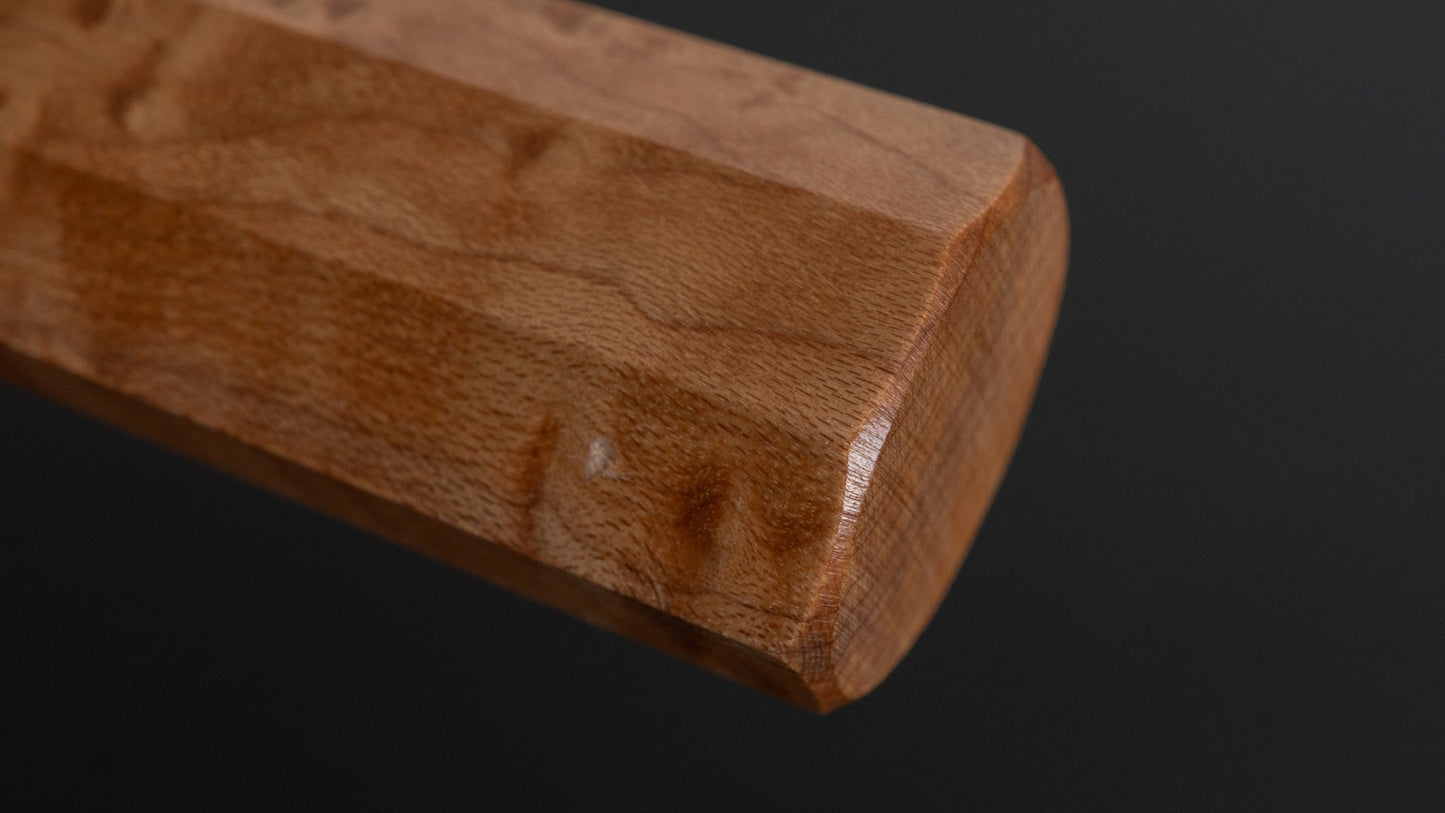 Taihei Custom Birtd's Eye Maple Octagonal Handle (Gyuto 240mm/ Yanagiba 300mm) - HITOHIRA