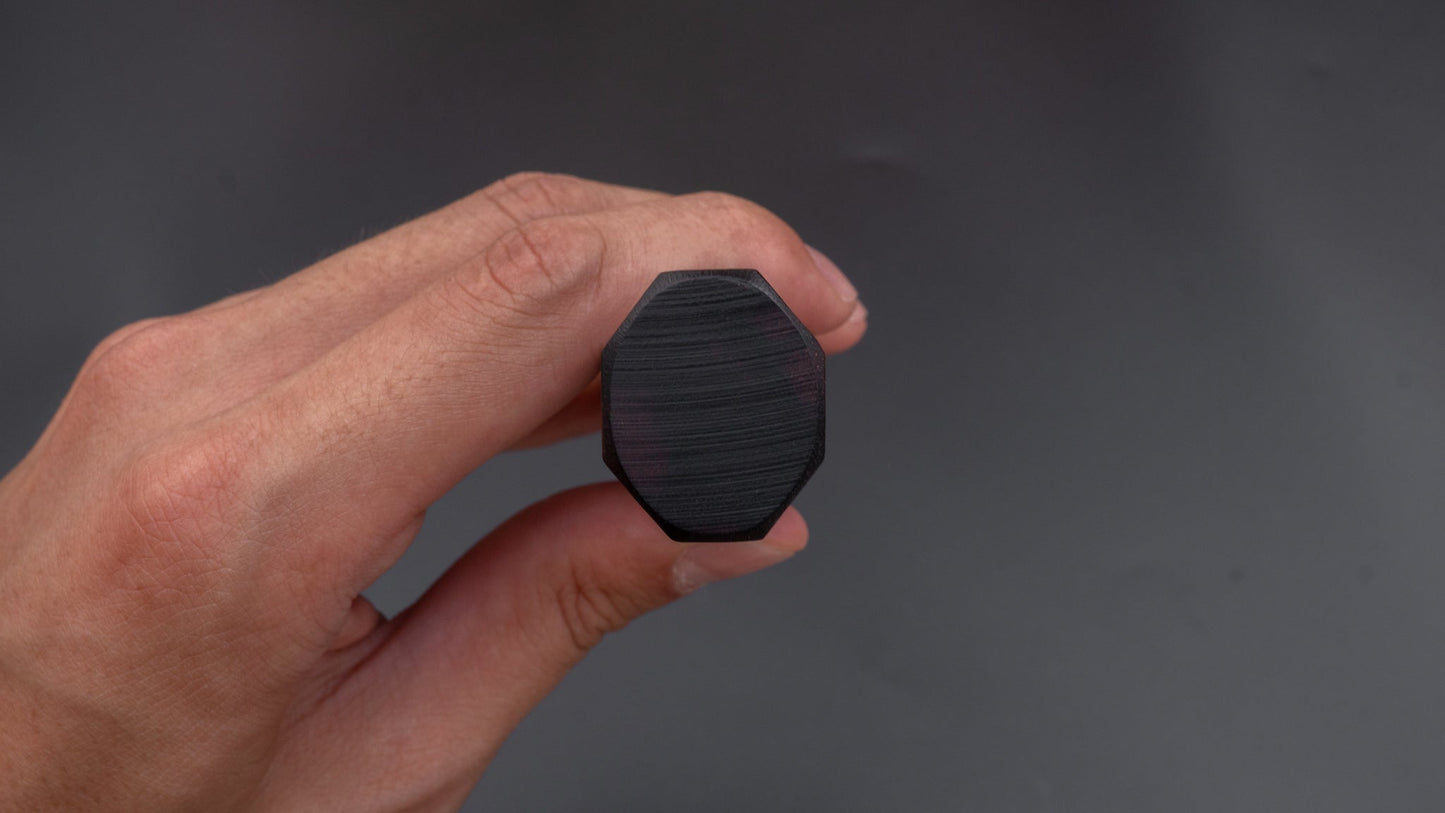 Taihei Makassar Ebony Octagonal Handle for Deba/ Mioroshi 150mm | HITOHIRA
