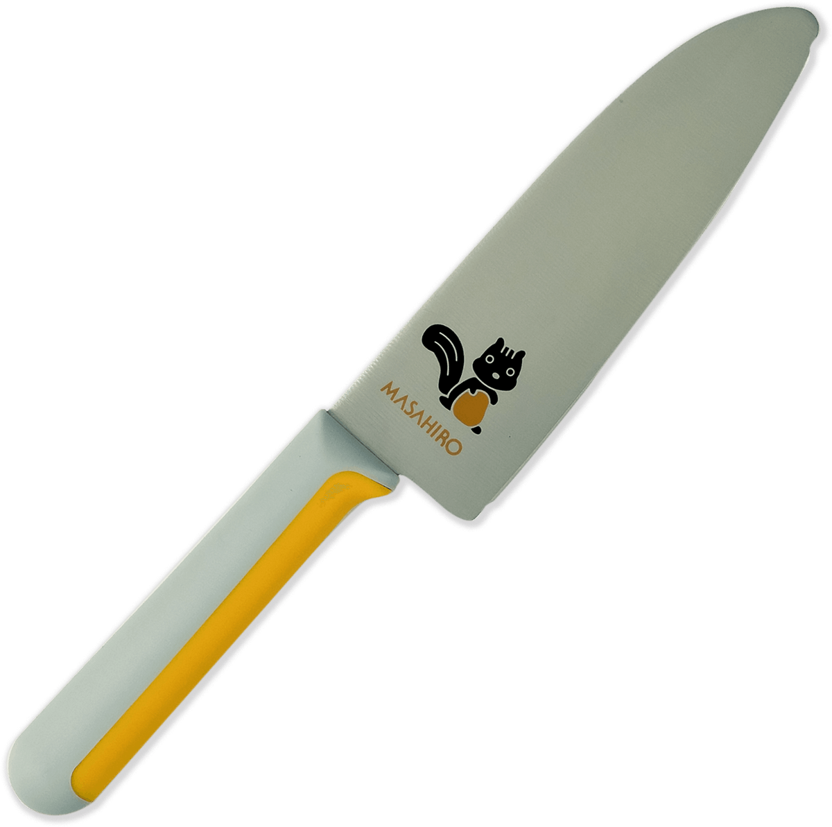 Masahiro Children Knife 130mm Plastic Handle (Squirrel) - HITOHIRA