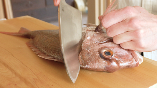 04. Butchering Tai Fish | KAISEKI APPRENTICE JON