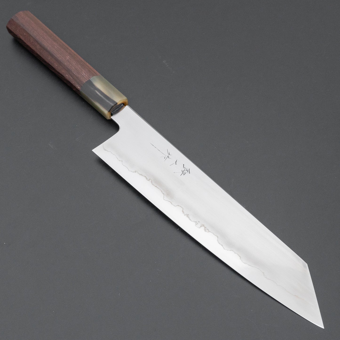 Tetsujin Silver #3 Ukiba Kiritsuke Gyuto 240mm Taihei Tagayasan Handle - HITOHIRA