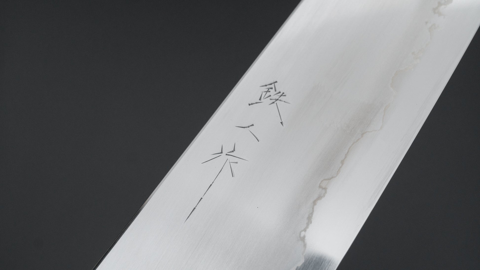 Tetsujin Silver #3 Ukiba Kiritsuke Gyuto 240mm Taihei Tagayasan Handle - HITOHIRA