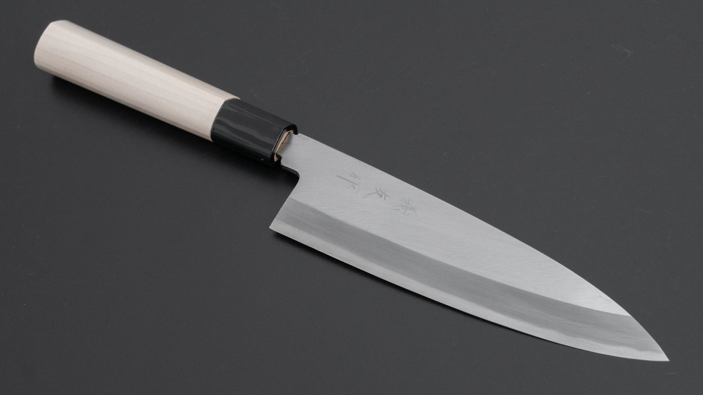 Morihei Yoshitomo Funayuki 165mm Poplar Handle - HITOHIRA