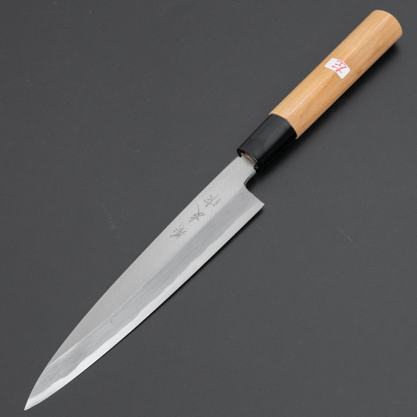 Morihei Yoshitomo Left-Handed Yanagiba 180mm Poplar Handle - HITOHIRA