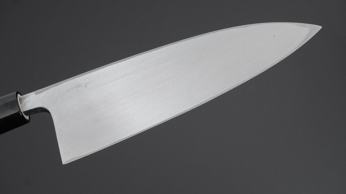 Morihei Yoshitomo Left-Handed Deba 180mm Poplar Handle - HITOHIRA