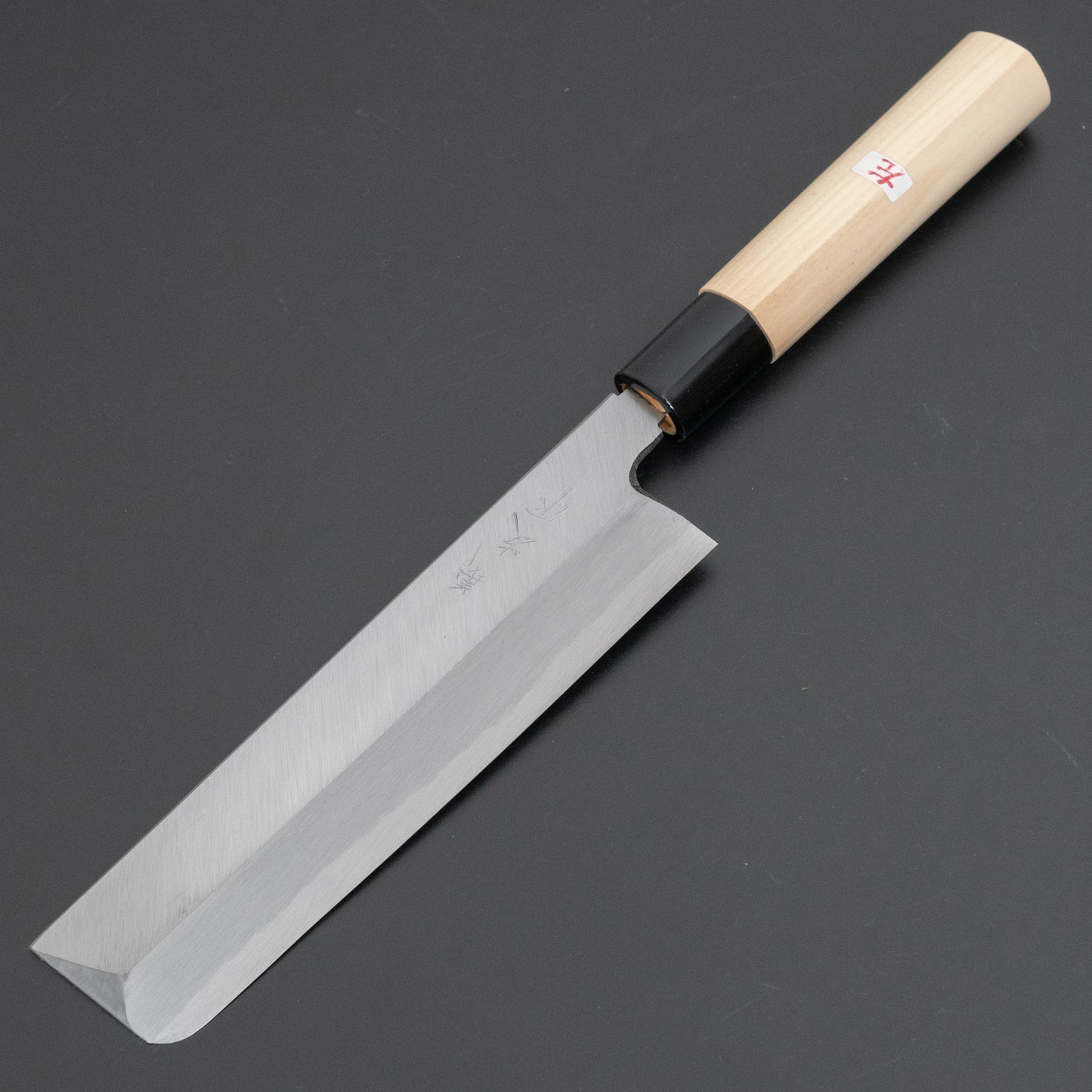 Morihei Yoshitomo Left-Handed Usuba 180mm Poplar Handle - HITOHIRA