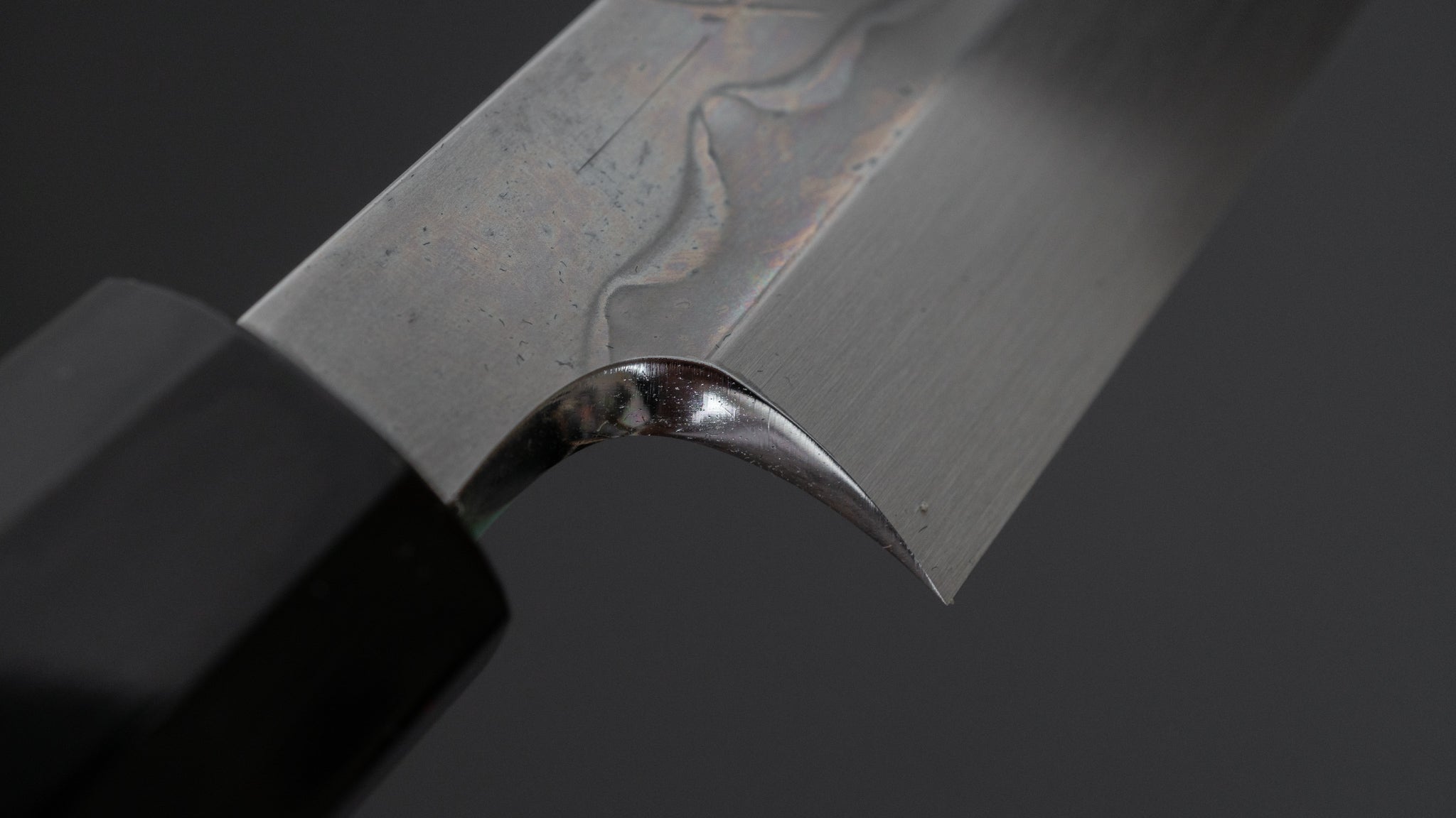 ひとひら 富樫 白一鋼 三本杉 水本焼 柳刃 300mm 黒柿柄 – HITOHIRA