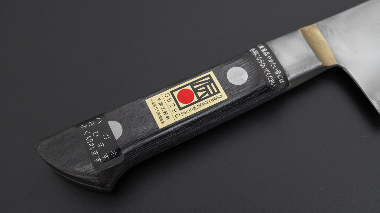 Kogetsu Carbon Santoku 180mm Pakka Handle - HITOHIRA