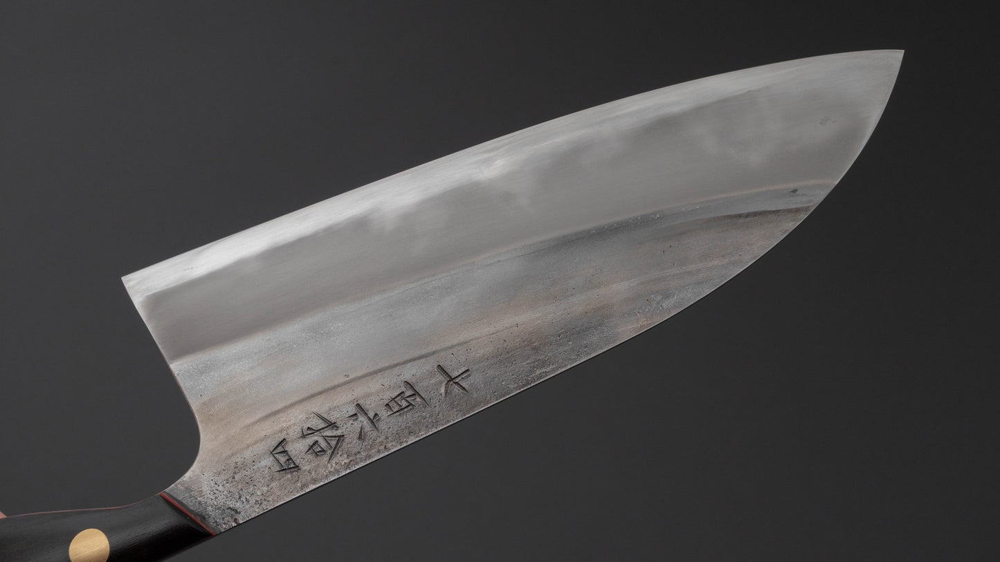 Jiro Tsuchime Yo Santoku 165mm Ebony Handle (#764)