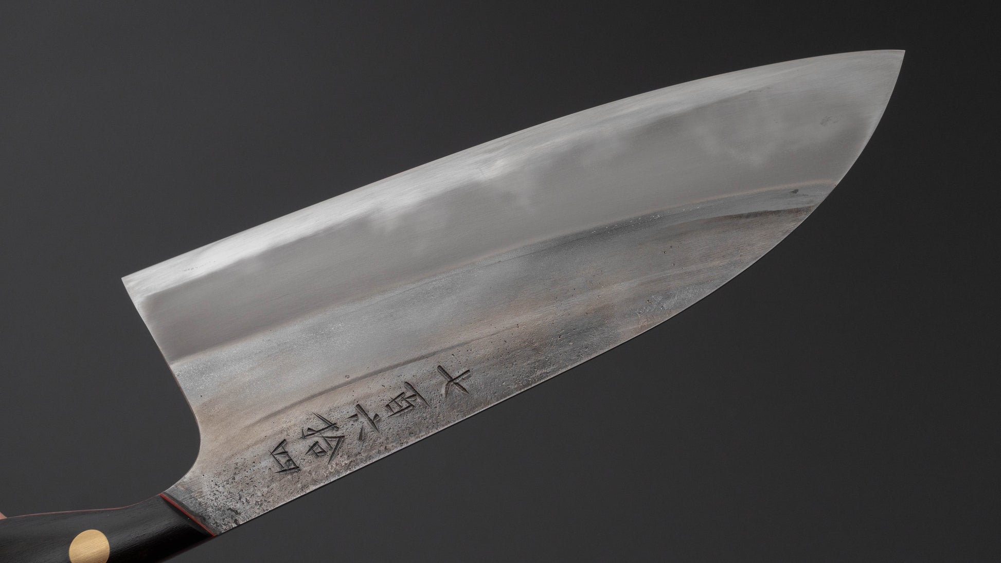 Jiro Tsuchime Yo Santoku 165mm Ebony Handle (#764)