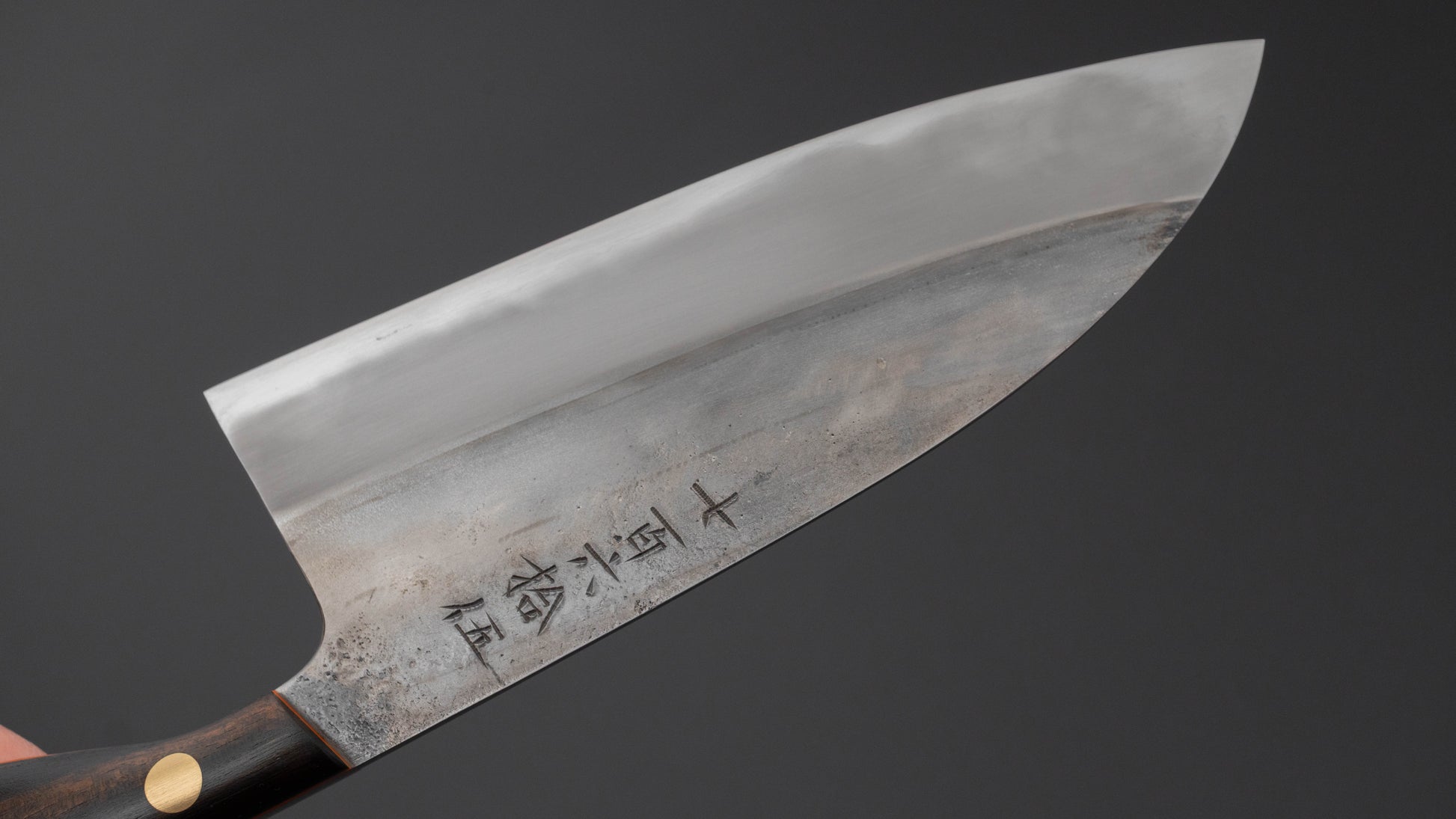 Jiro Tsuchime Yo Santoku 165mm Ebony Handle (#765)