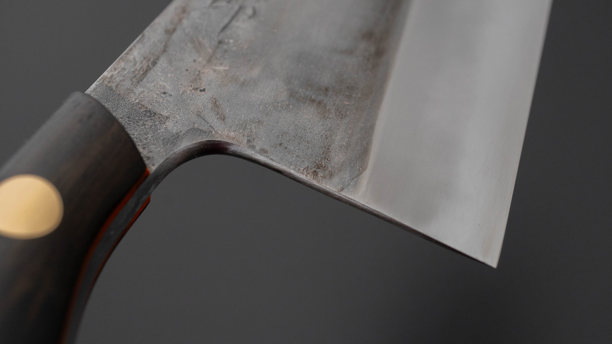 Jiro Tsuchime Yo Santoku 165mm Ebony Handle (#765)