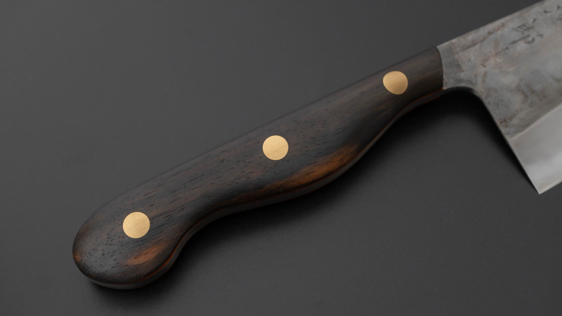 Jiro Tsuchime Yo Santoku 165mm Ebony Handle (#765)