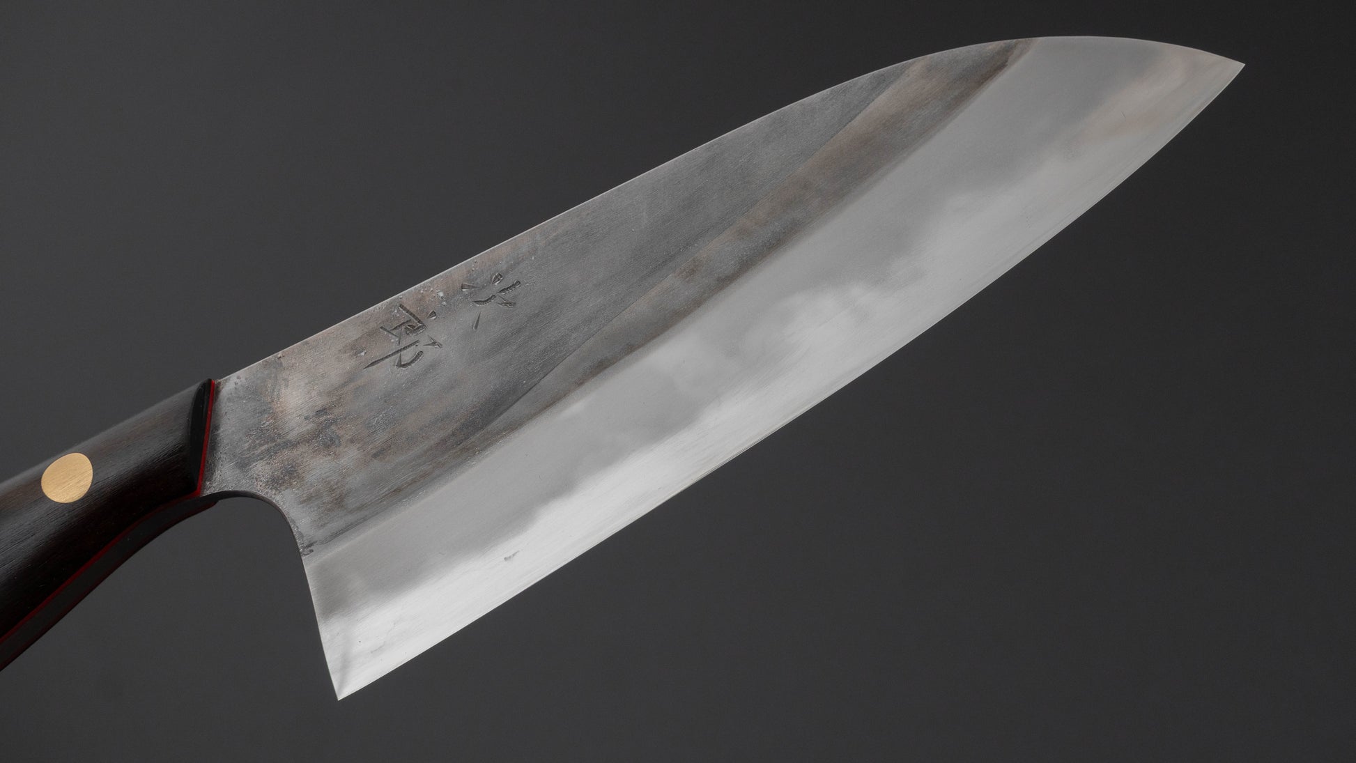 Jiro Tsuchime Yo Santoku 165mm Ebony Handle (#766)
