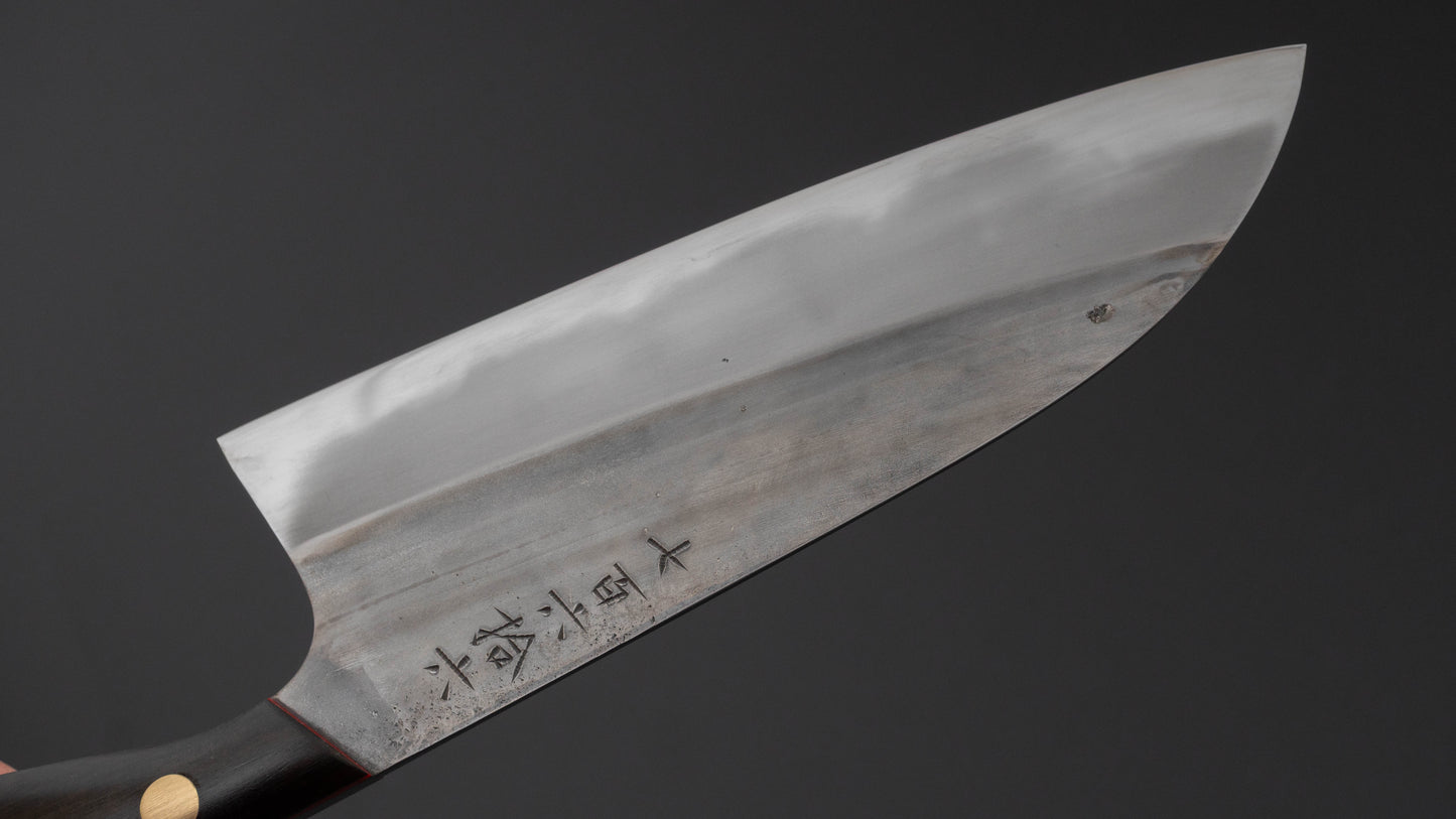 Jiro Tsuchime Yo Santoku 165mm Ebony Handle (#766)