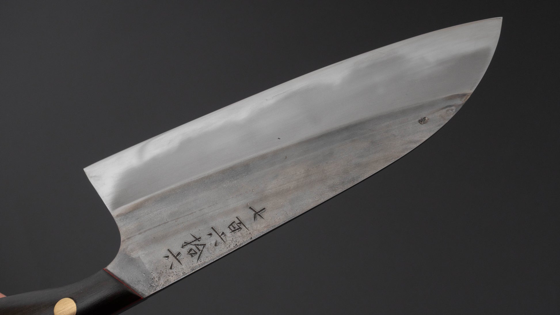 Jiro Tsuchime Yo Santoku 165mm Ebony Handle (#766)