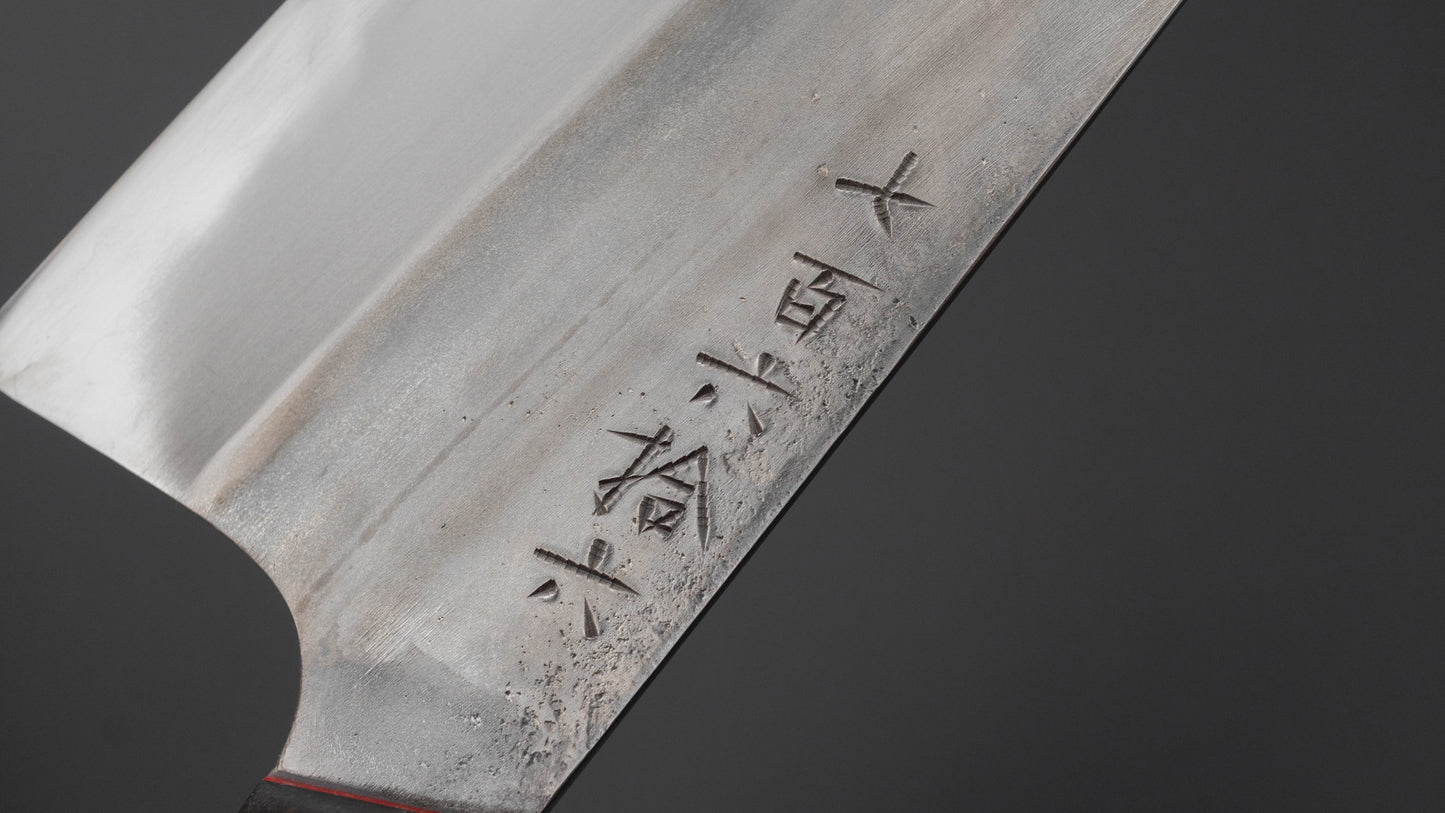 Jiro Tsuchime Yo Santoku 165mm Ebony Handle (#766)