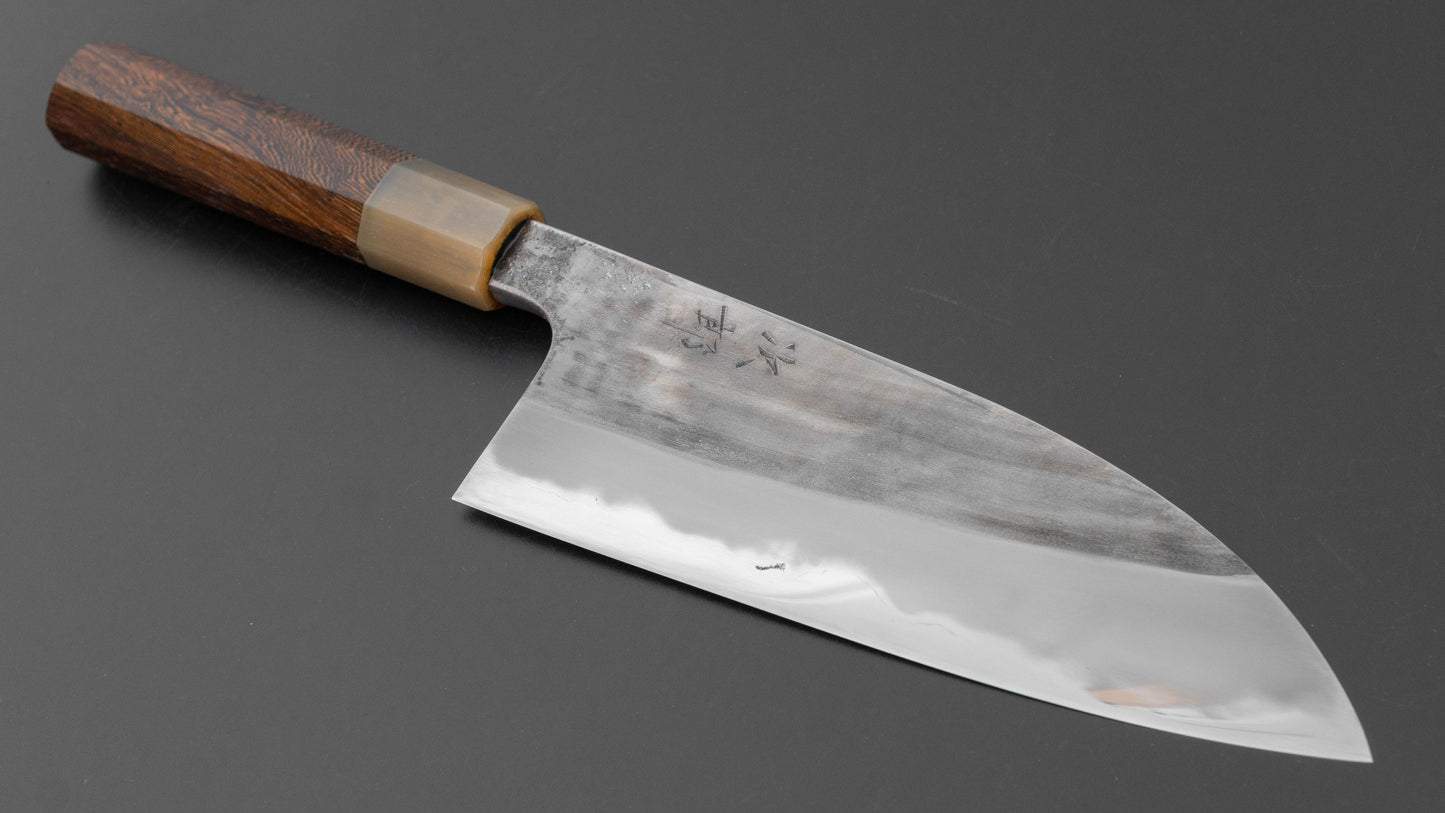 Jiro Tsuchime Wa Santoku 165mm Taihei Tagayasan Handle (Discount/ #771)