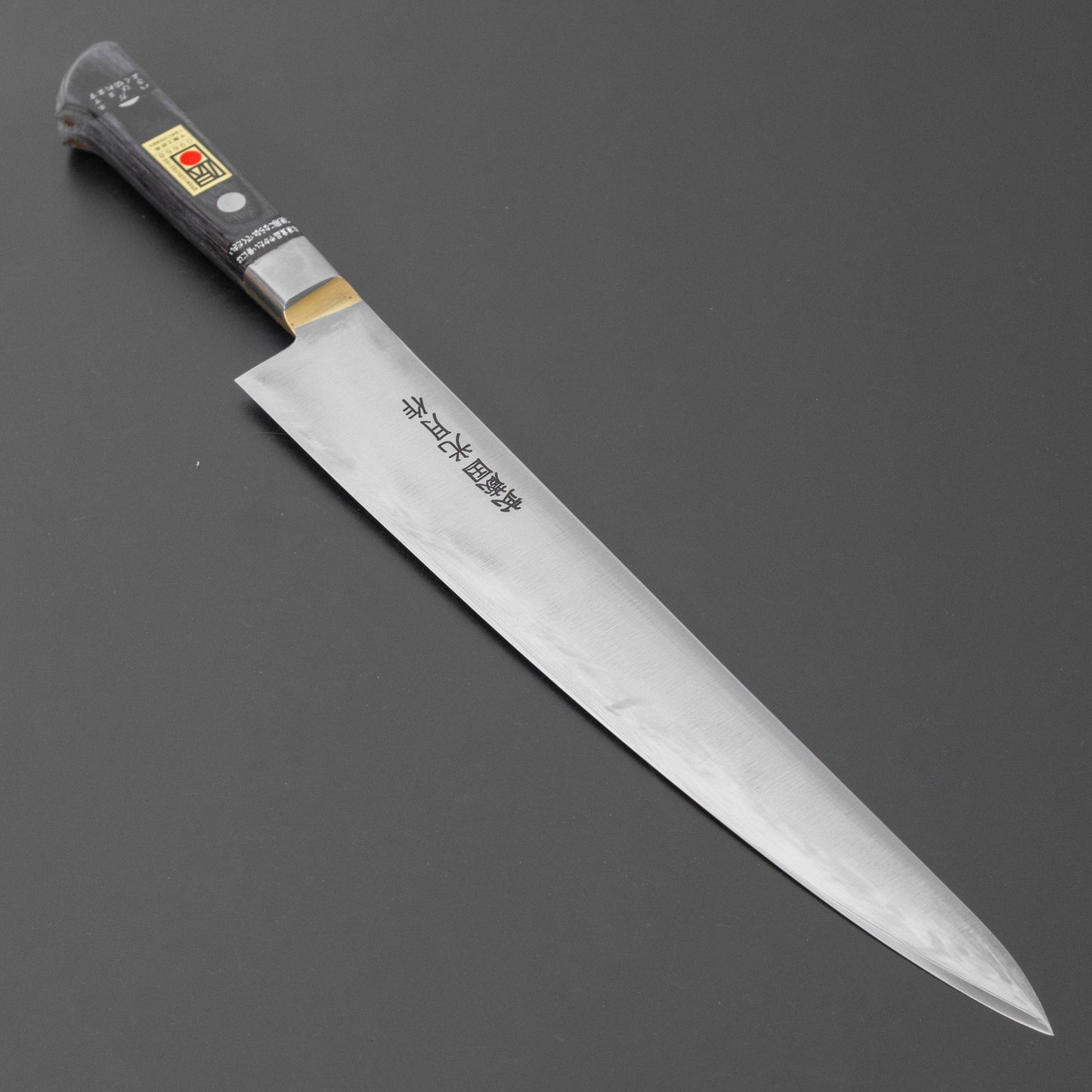 Kogetsu Carbon Sujihiki 270mm Pakka Handle