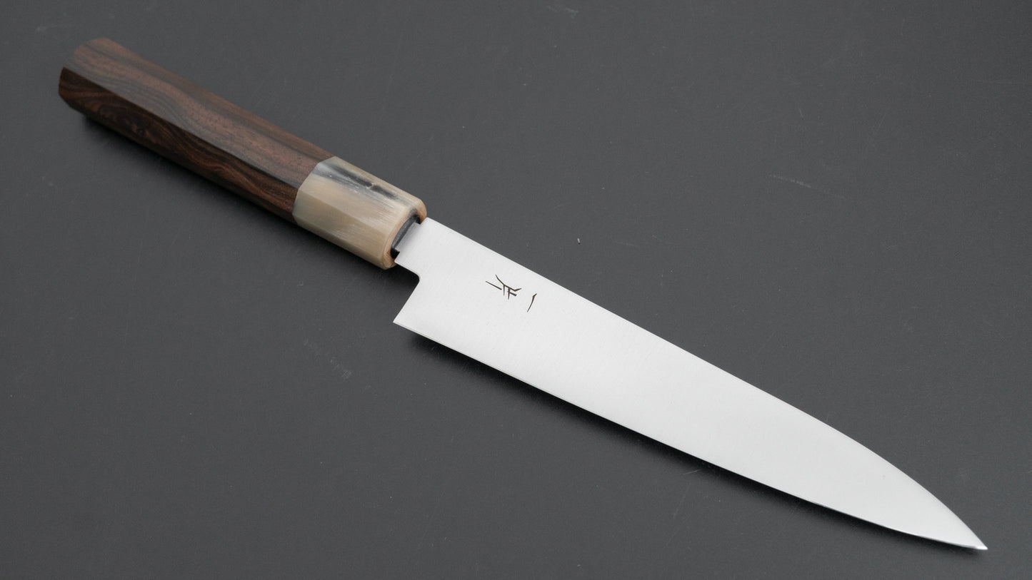 Hitohira FJ VG-10 Petty 150mm Taihei Makassar Ebony Handle (Wa) - HITOHIRA