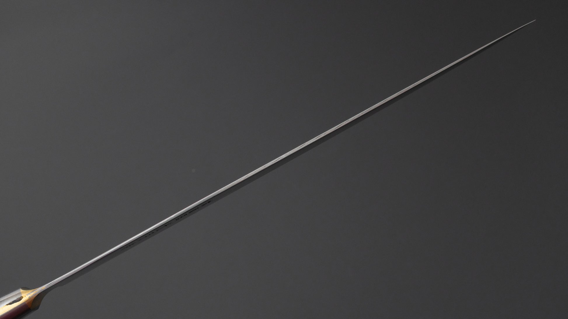 Kogetsu Carbon Sujihiki 270mm Pakka Handle