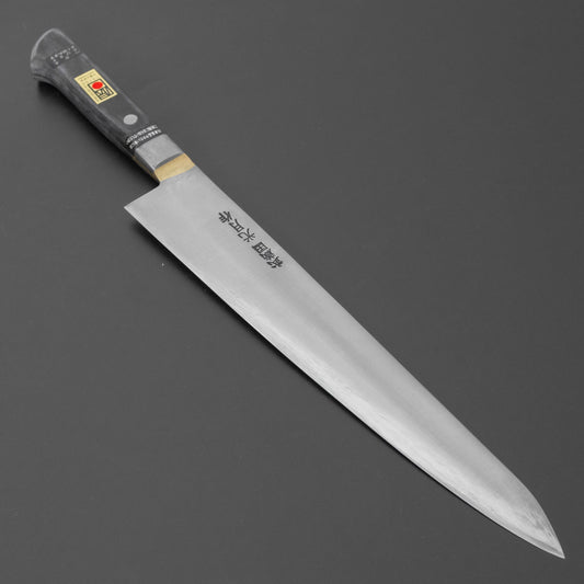 Kogetsu Carbon Sujihiki 300mm Pakka Handle