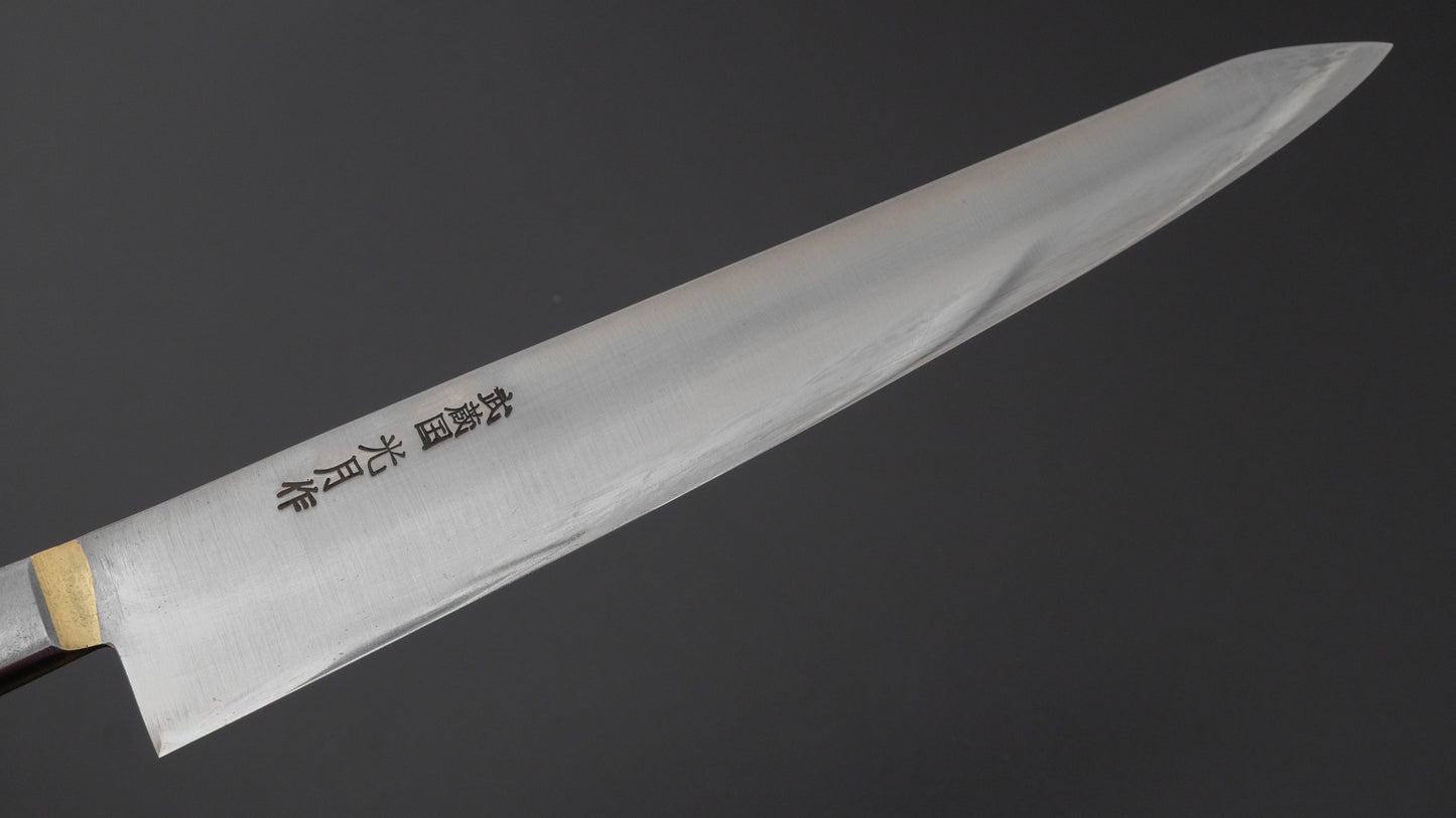 Kogetsu Carbon Sujihiki 300mm Pakka Handle