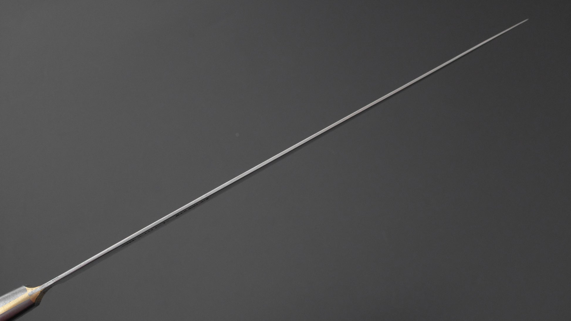 Kogetsu Carbon Sujihiki 300mm Pakka Handle