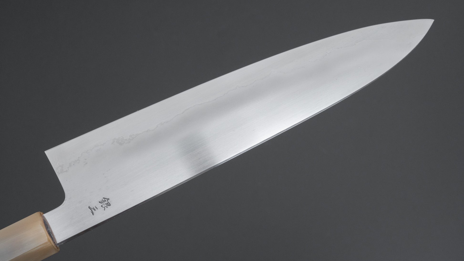 Tetsujin Silver #3 Ukiba Gyuto 240mm Lacewood Handle - HITOHIRA