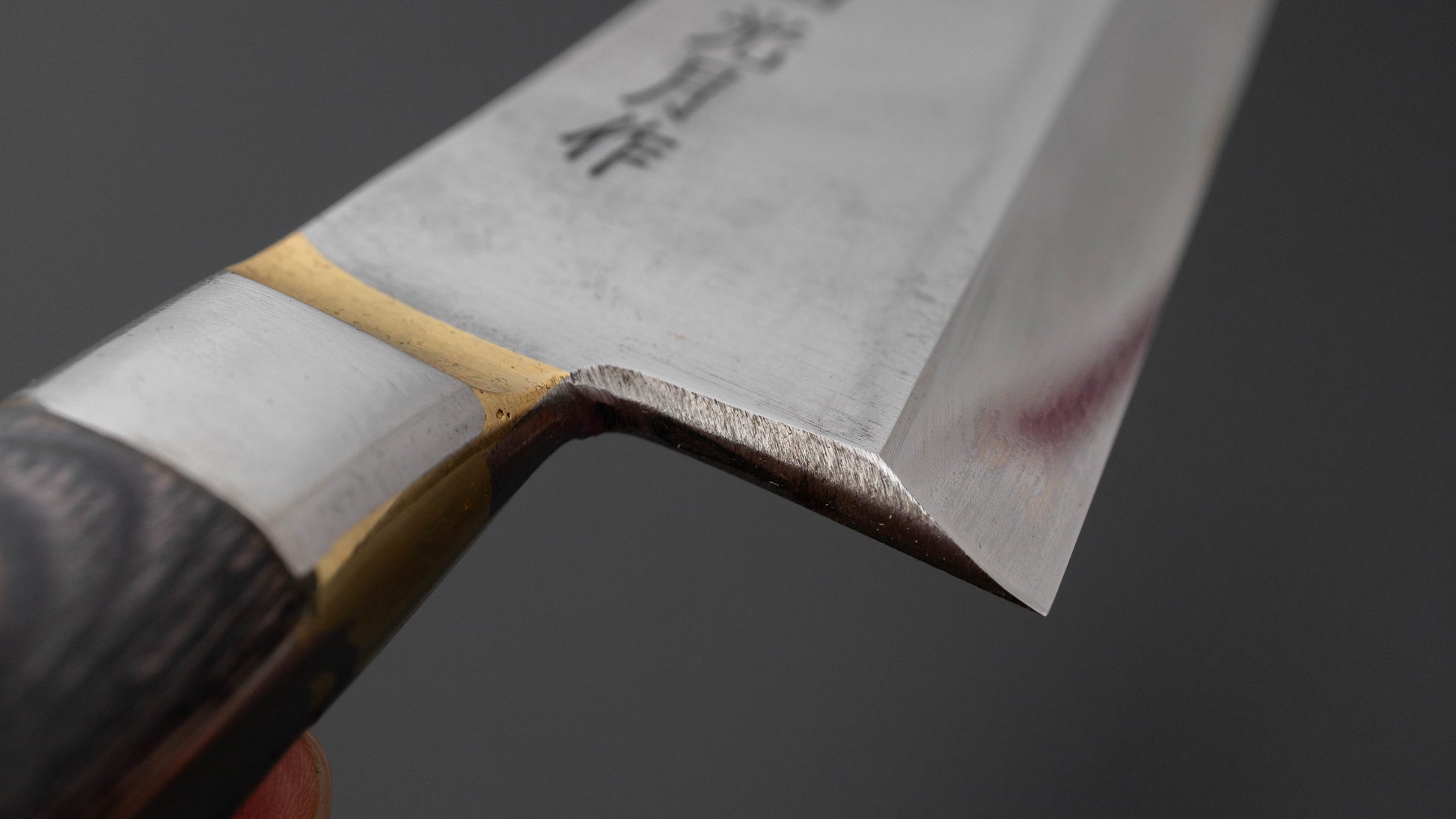 Kogetsu Carbon Garasuki 180mm Pakka Handle