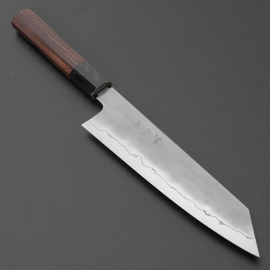 Tetsujin Silver #3 Kasumi Kiritsuke Gyuto 210mm Taihei Makassar Ebony Handle