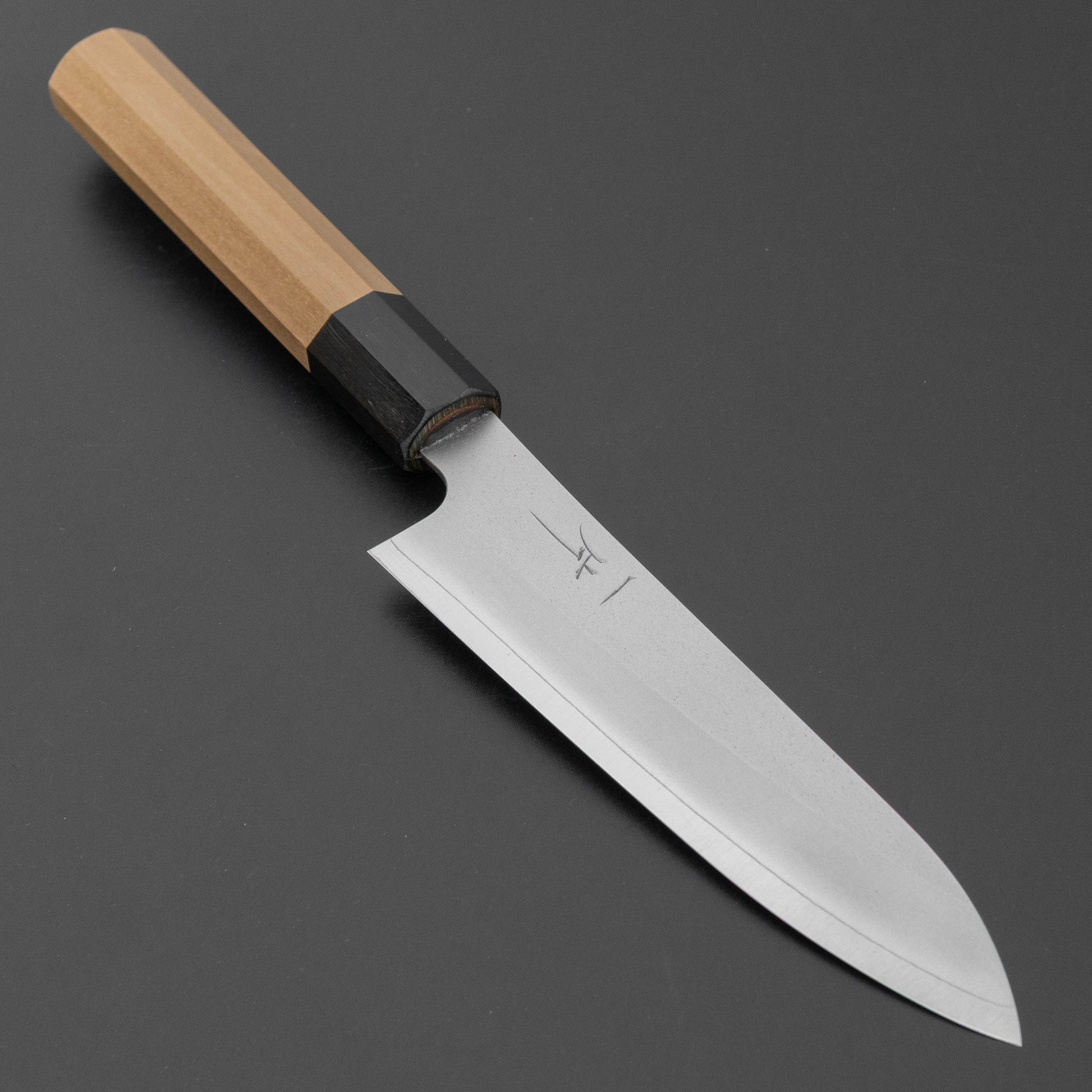 Hitohira Silver #3 Nashiji Petty 135mm Ho Wood Handle