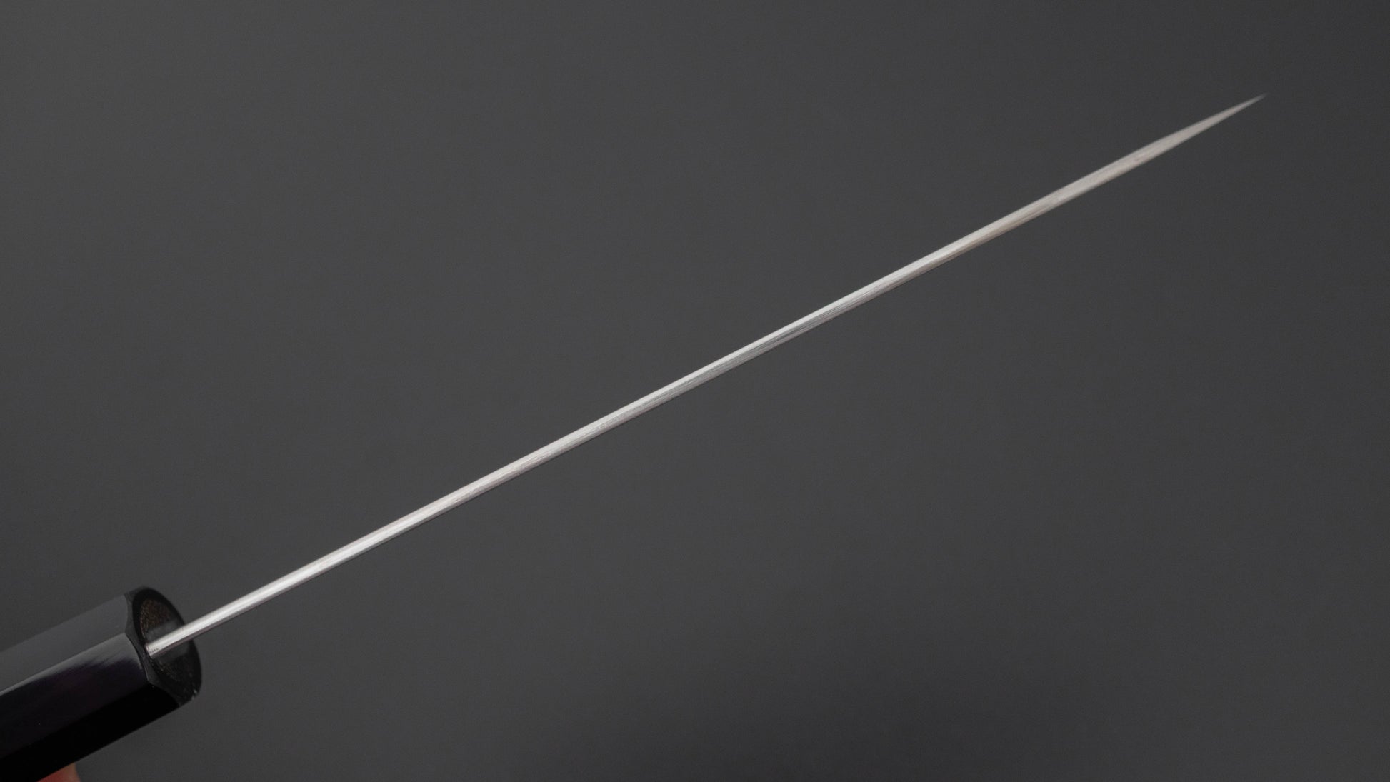 Hitohira Silver #3 Nashiji Santoku 165mm Ebony Handle