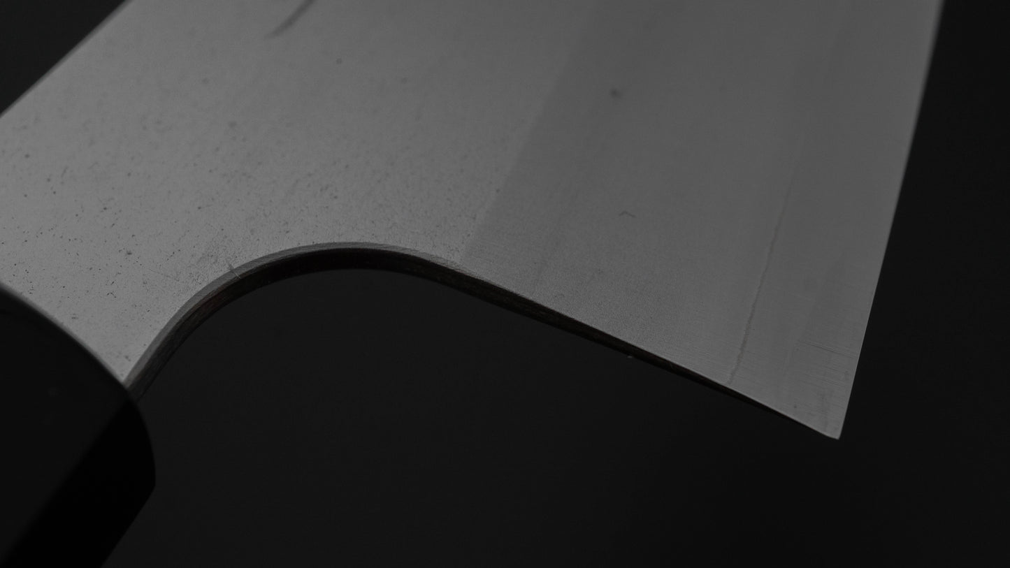 Hitohira Silver #3 Nashiji Santoku 165mm Ebony Handle